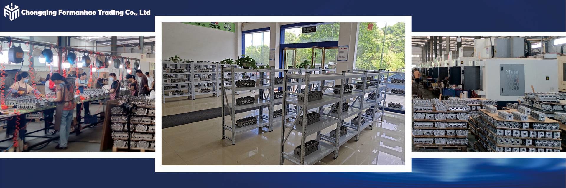 کیفیت سر سیلندر موتور کارخانه